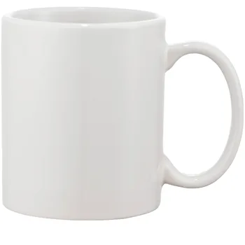 Taza Blanca de 11 oz para Sublimación – Cerámica con Recubrimiento Premium - Con Caja Individual