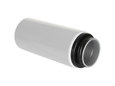 Tomatodo Blanco con Tapa PET y Caña · 600 ml