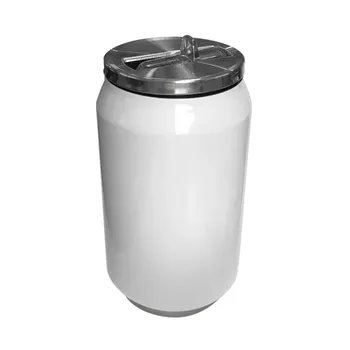 Courage Termo lata doble pared blanco · 280ml