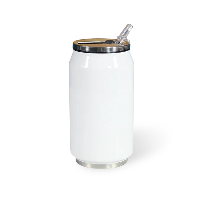 Doceperu Botella lechera doble pared glitter plata · 500ml