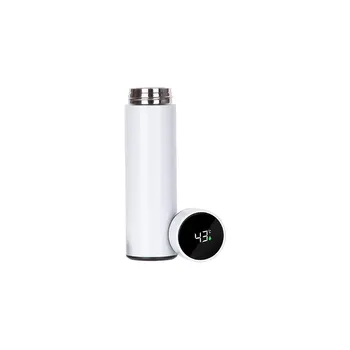 Maikesub Termo digital doble pared blanco · 450ml