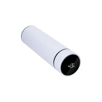 Maikesub Termo digital doble pared blanco · 450ml