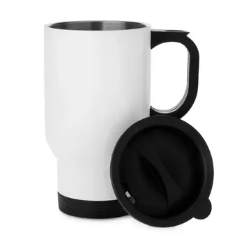 Courage Jarra viajera de Acero · 16 Oz (Blanco)