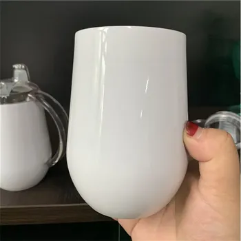 GGblanks Vaso de acero inoxidable tipo huevo plata · 300ml
