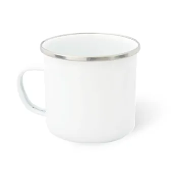 OEM Taza enamel 12oz blanca