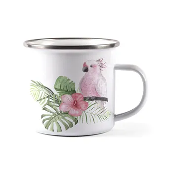 OEM Taza enamel 12oz blanca