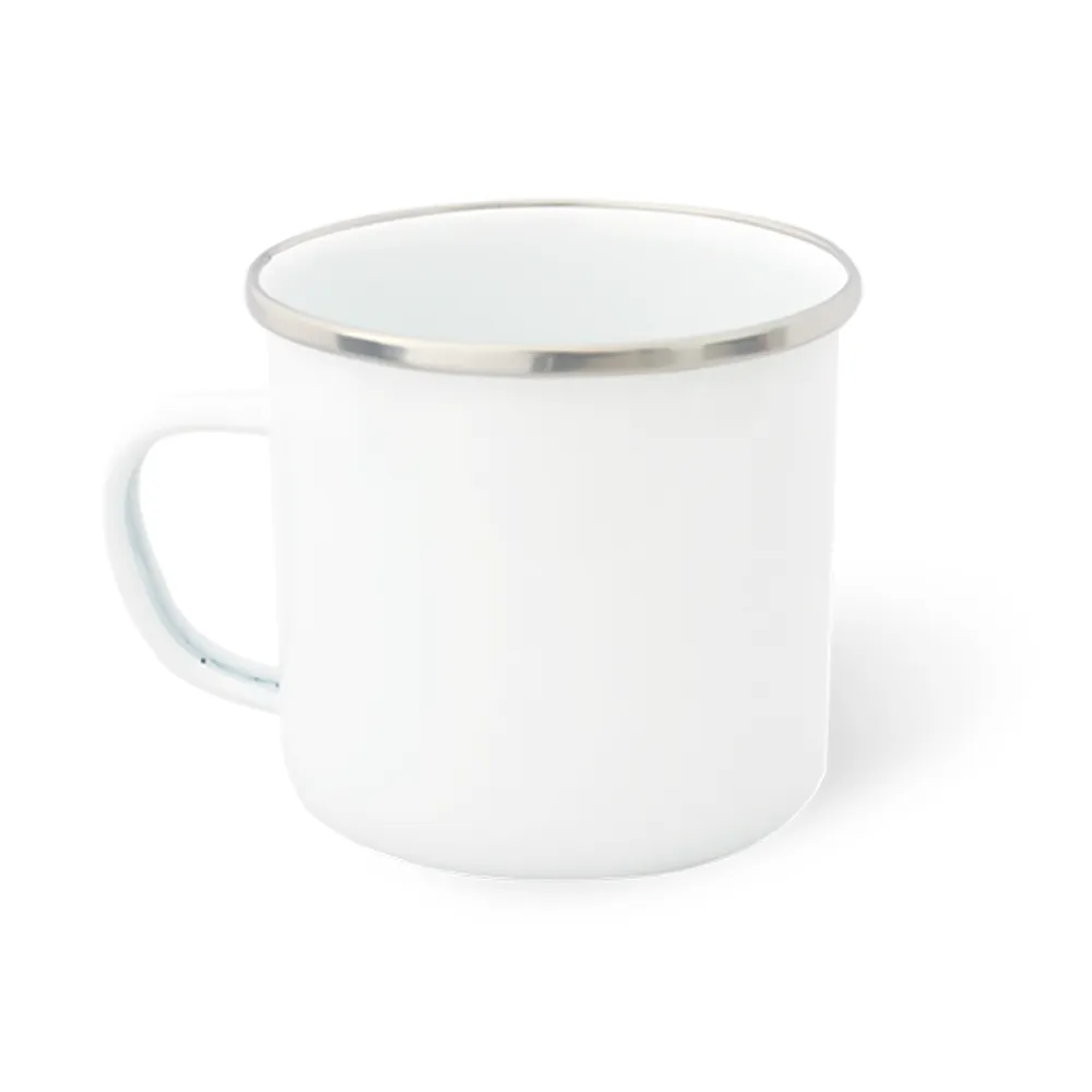 OEM Taza enamel 12oz blanca