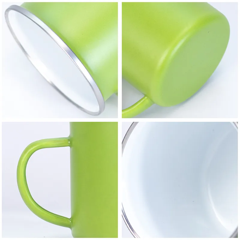 OEM Taza enamel negro 12oz