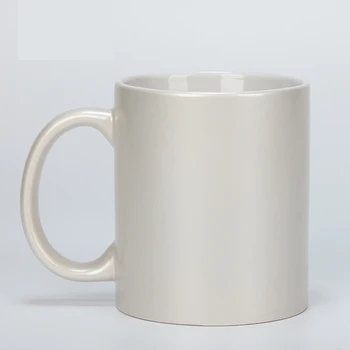 Doceperu Taza plateada metálica con caja individual · 11oz