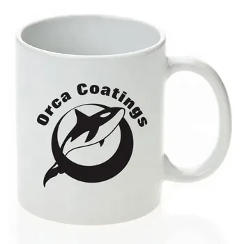 Doceperu Taza sublimable blanca con caja individual premium · 11oz