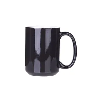 Doceperu Taza mágica negra con caja individual · 11oz