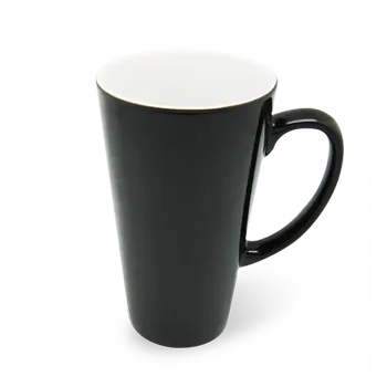 Doceperu Taza mágica cónica negra · 17oz