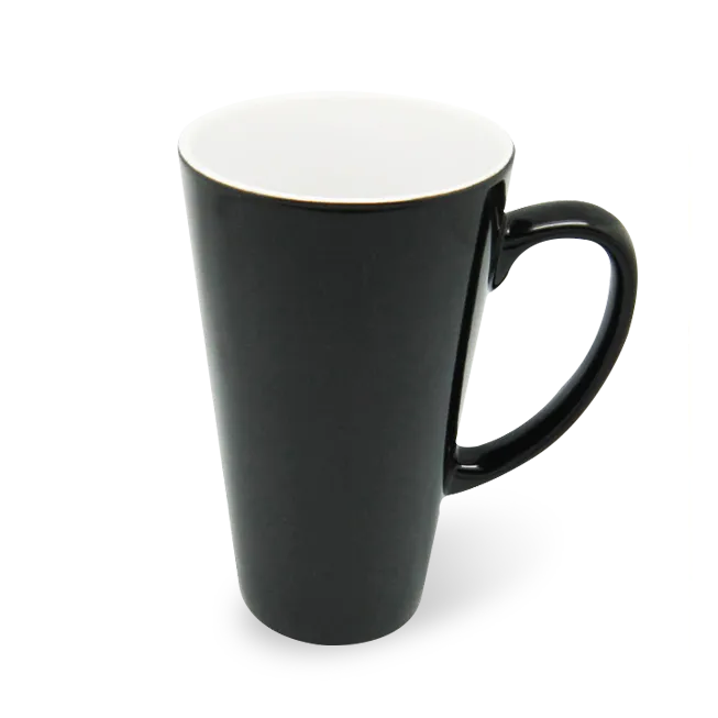 Doceperu Taza mágica cónica negra · 17oz