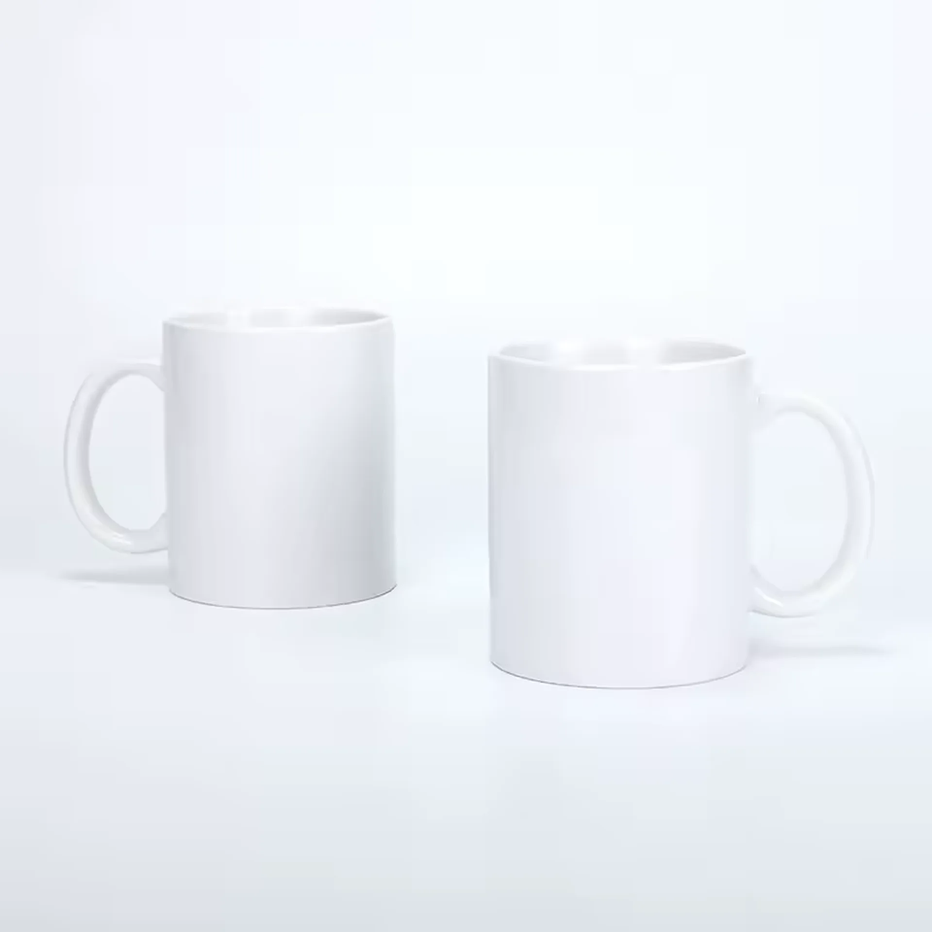 Taza Blanca de 11 oz para Sublimación – Cerámica con Recubrimiento Premium - Sin Caja Individual