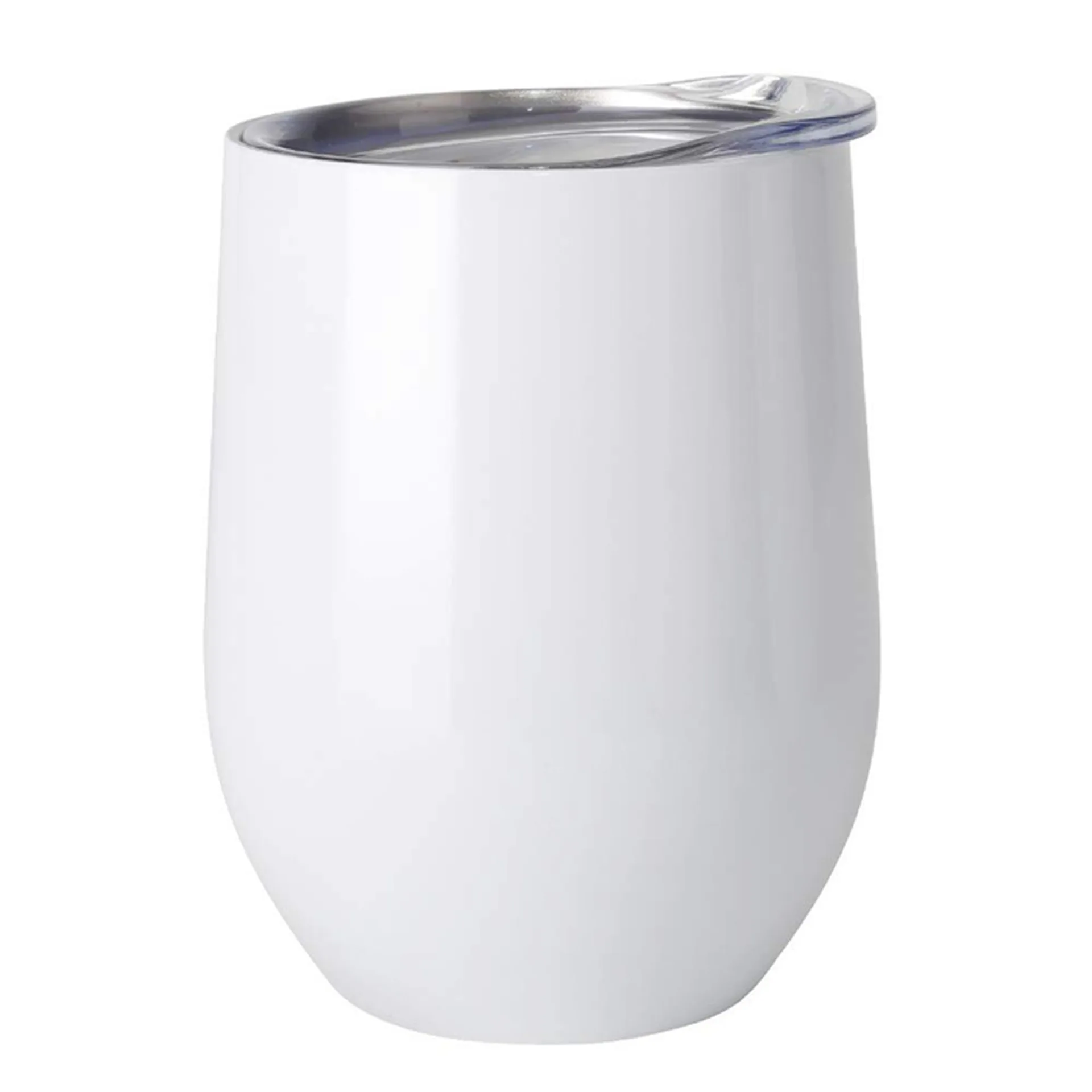 Vaso Térmico 12 oz para Sublimación | Tumbler de Acero Inoxidable Doble Pared con Tapa - Personalizable