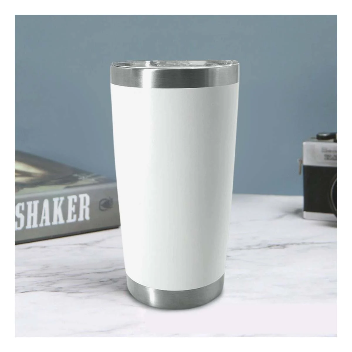 Vaso termico sublimable blanco 20 oz