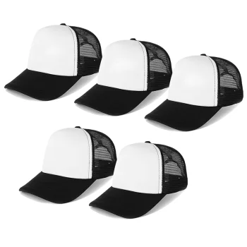 Gorra Trucker para Sublimacion - Negro